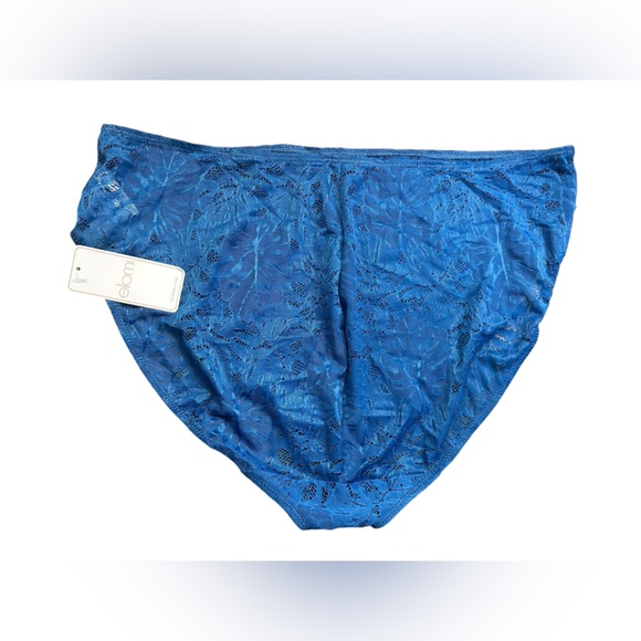 ELOMI women’s lace KELSEY petrol high waist panty briefs size XL NWT - Picture 2 of 4